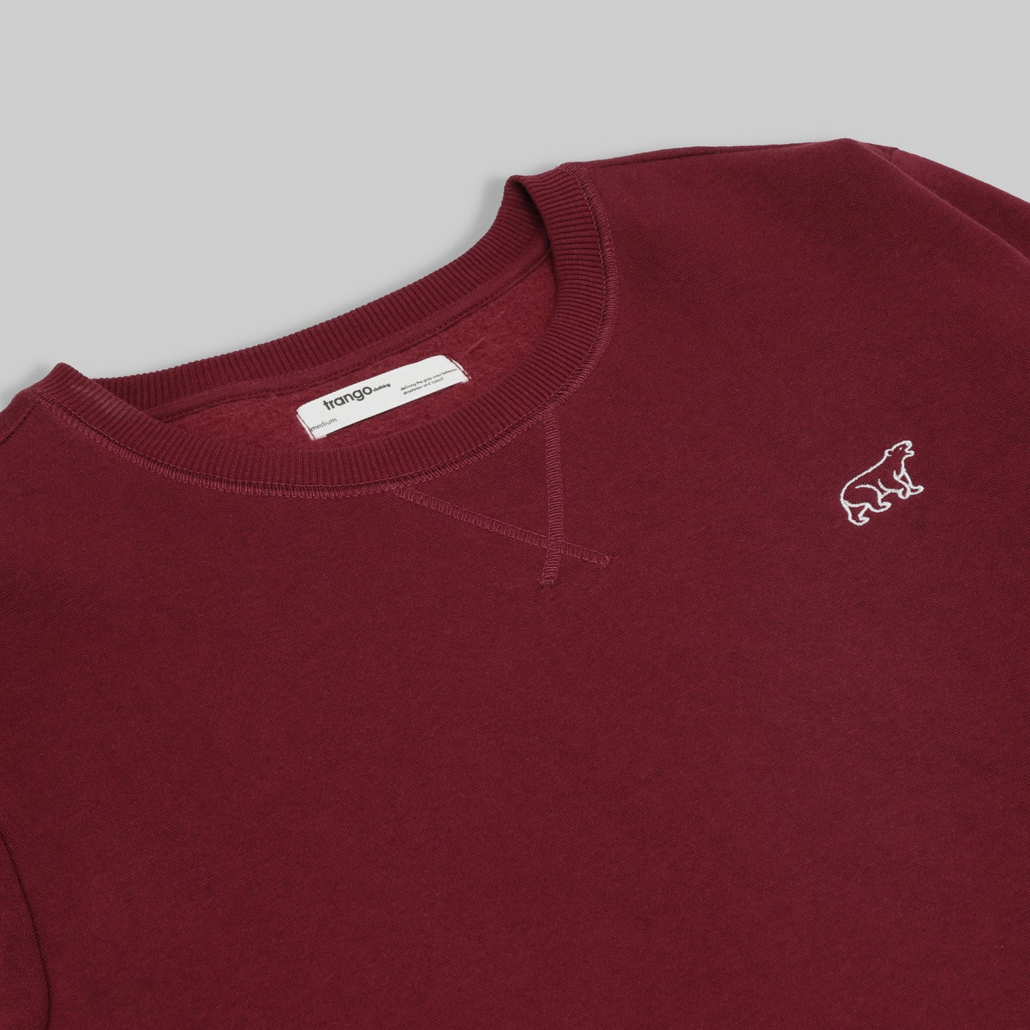 Polarbear Sweatshirt - Crimson
