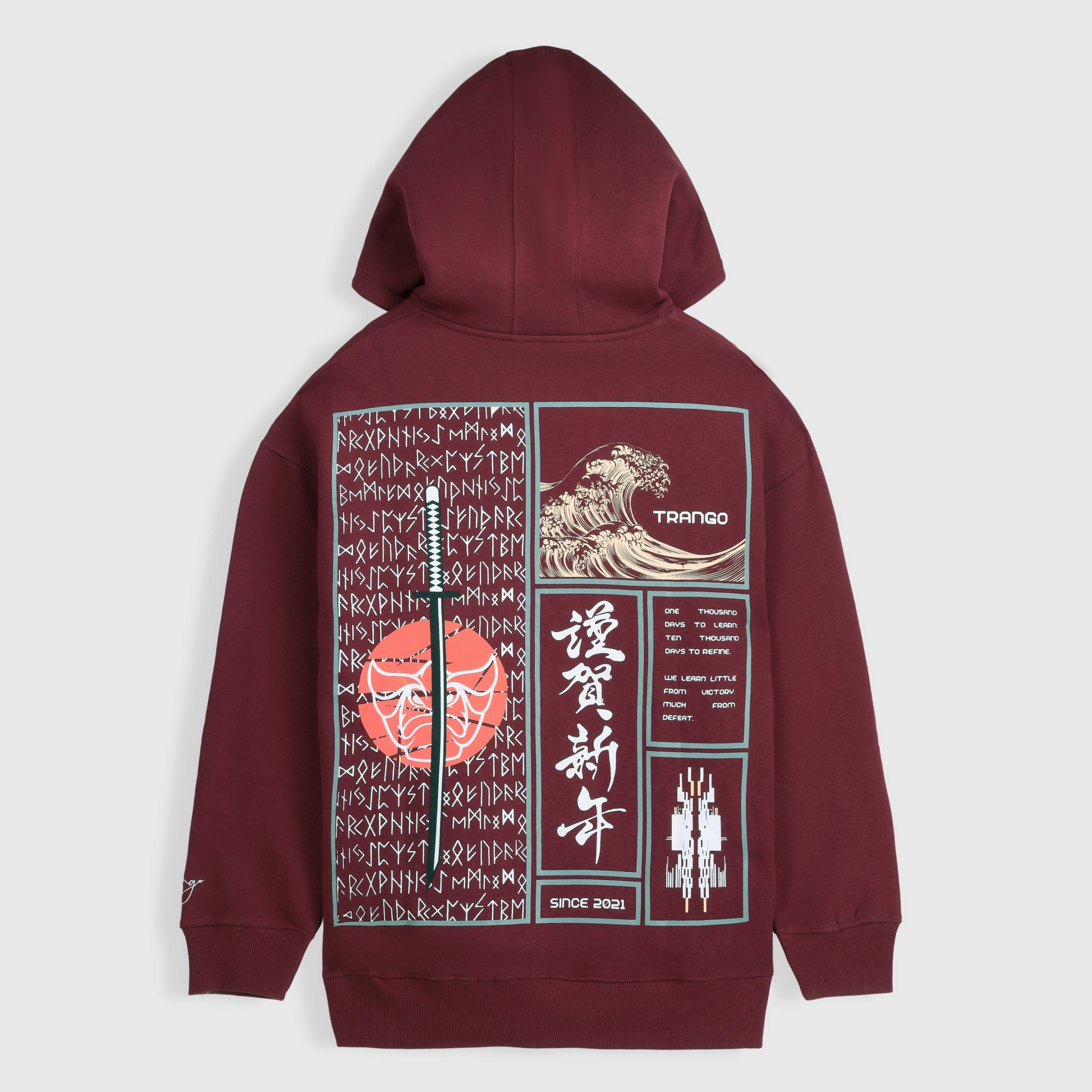 Ninjutsu Graphic Hoodie - trangoclothing