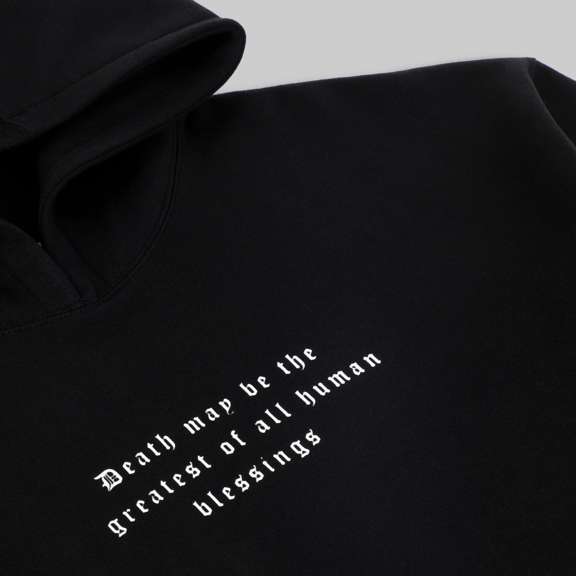 Death Graphic Hoodie - trangoclothing