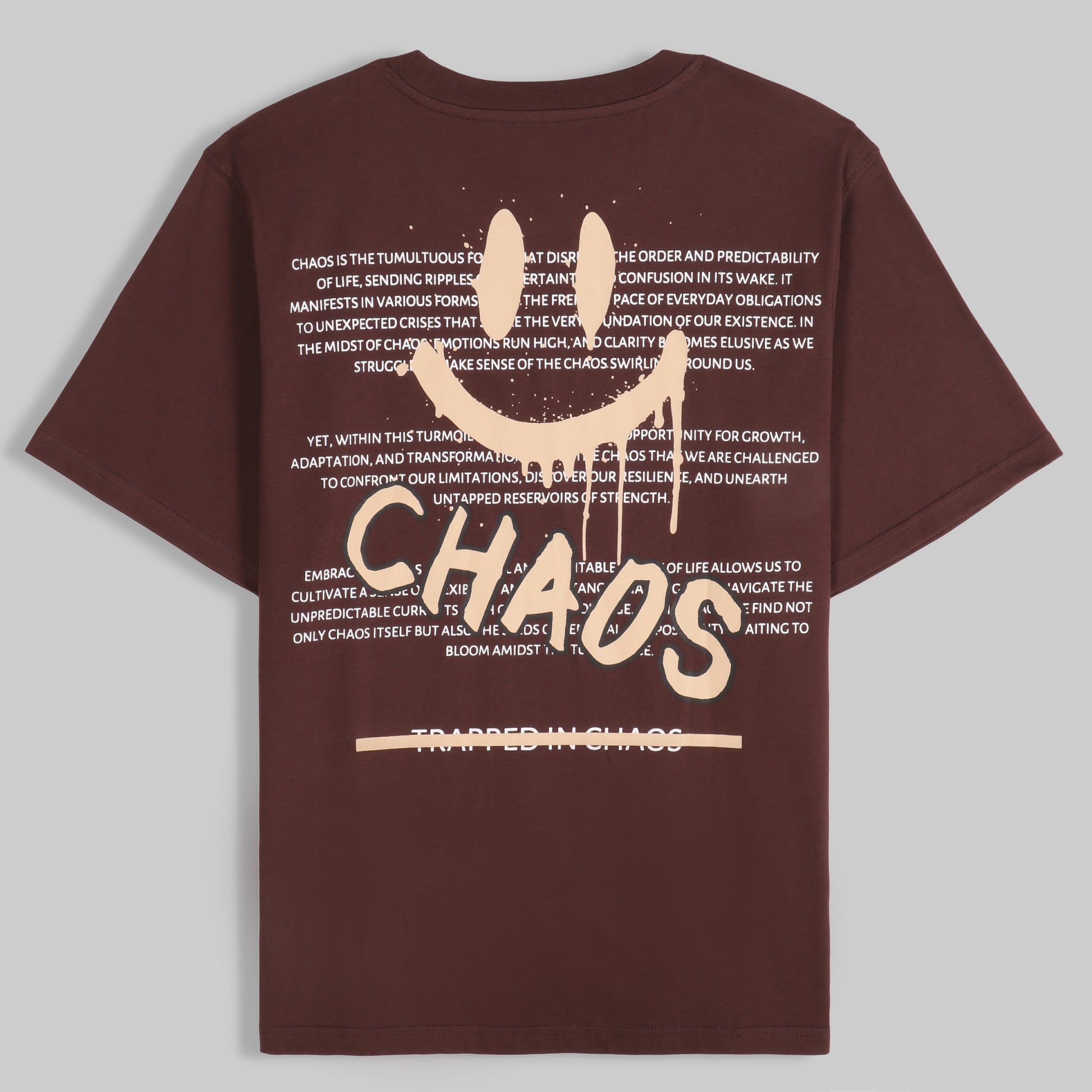 Chaos Graphic Tee  / Oversized - trangoclothing
