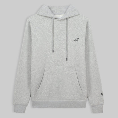 Polar bear Hoodie - Grey