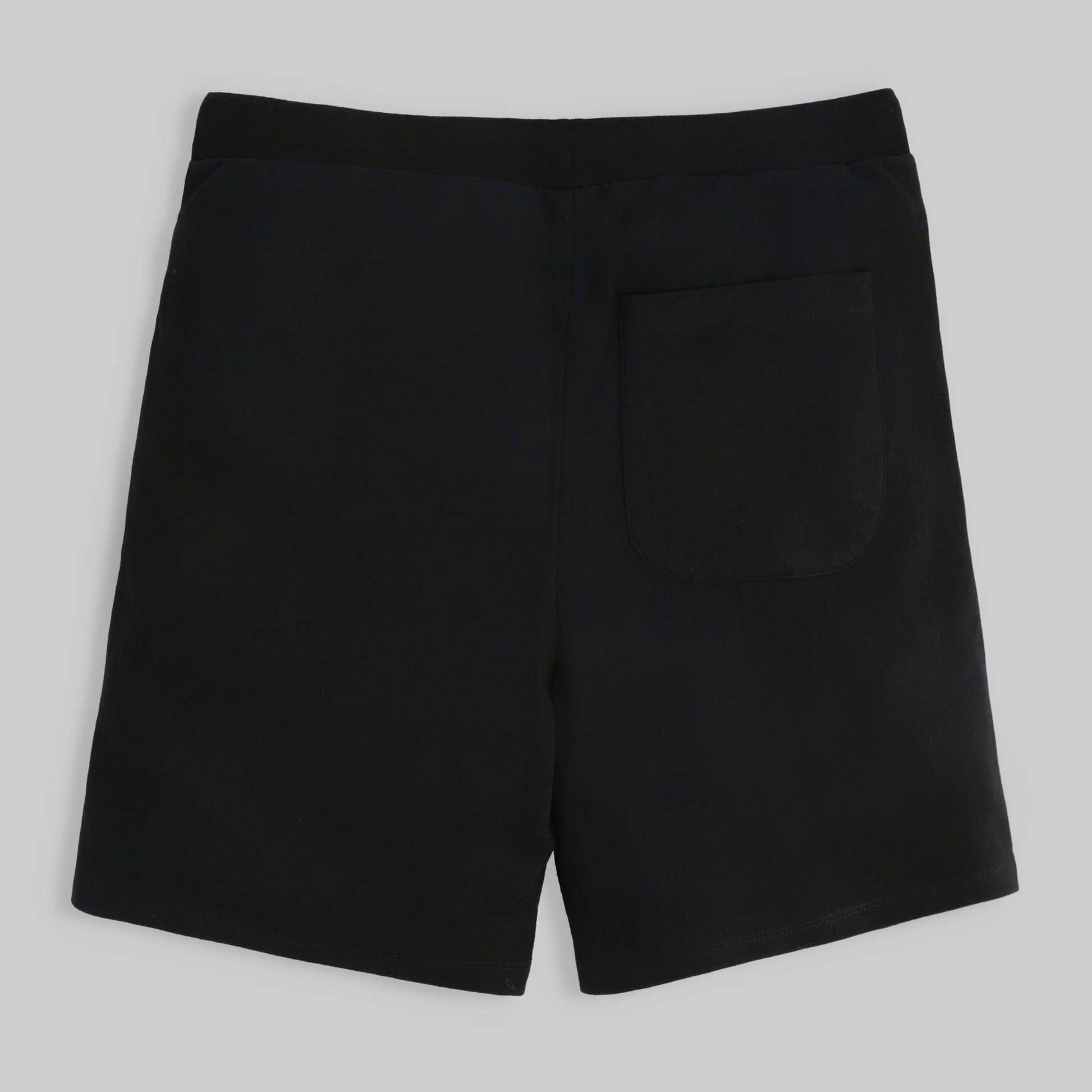 Embroidered Polarbear Shorts - Black - trangoclothing