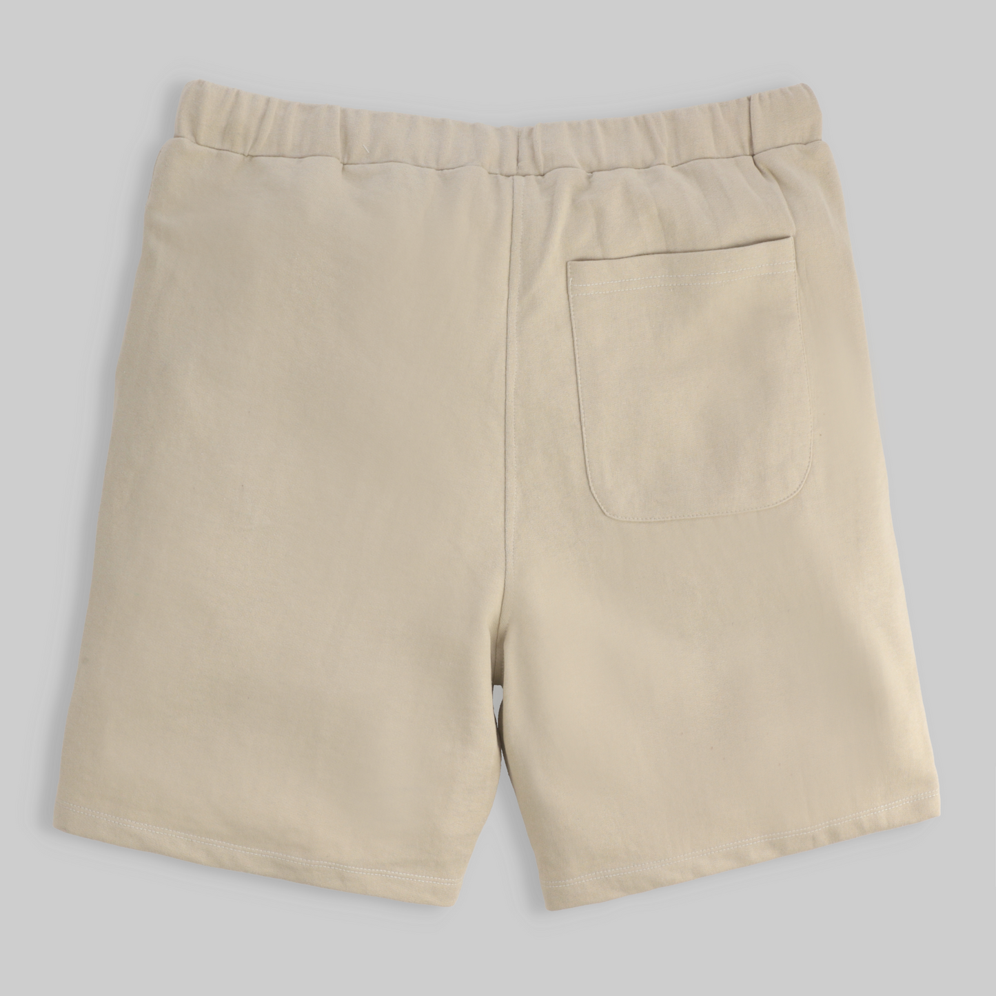 Embroidered Polarbear Shorts - Oat Meal