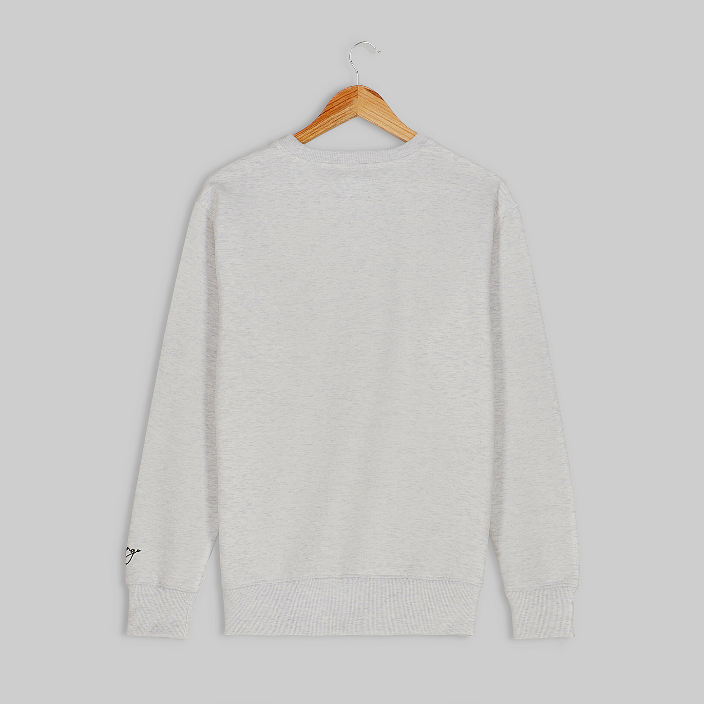 Polarbear Sweatshirt - White Melange